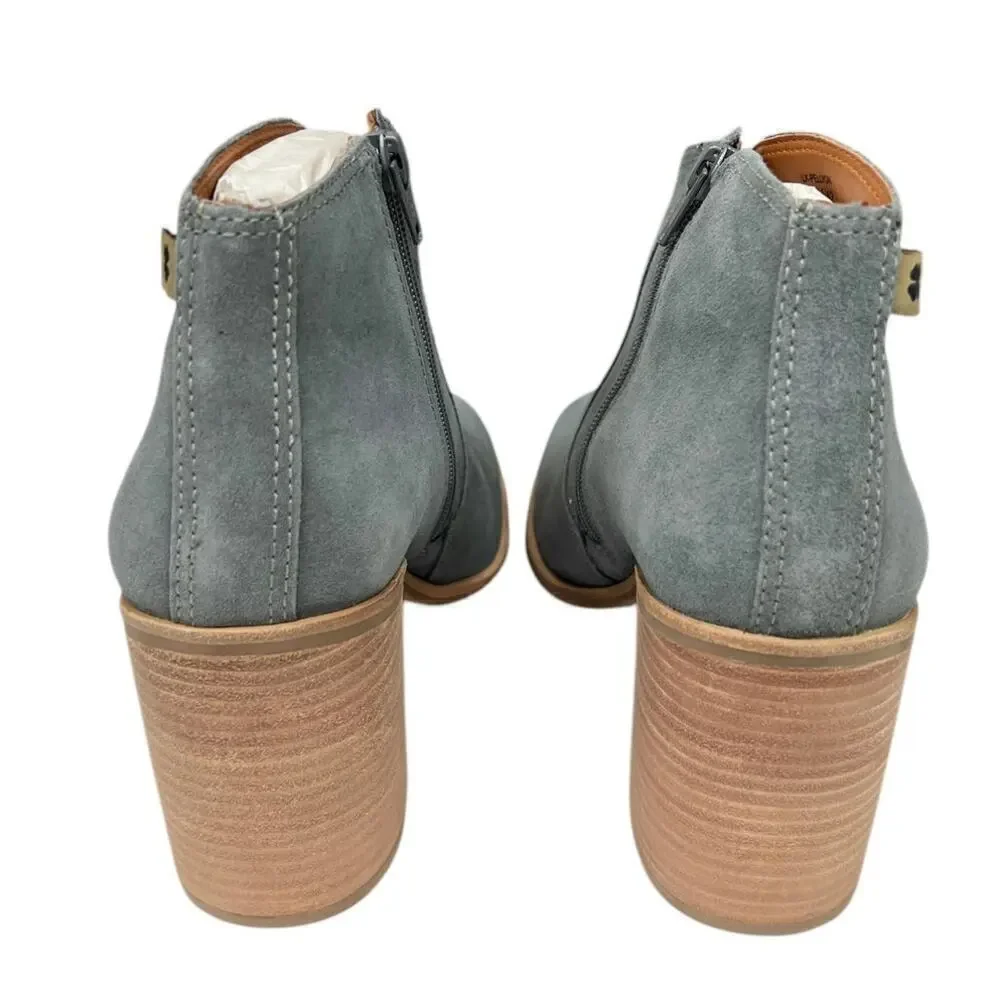 Lucky Brand Pellyon Heeled Bootie in Slate Grey size 10 NWOB